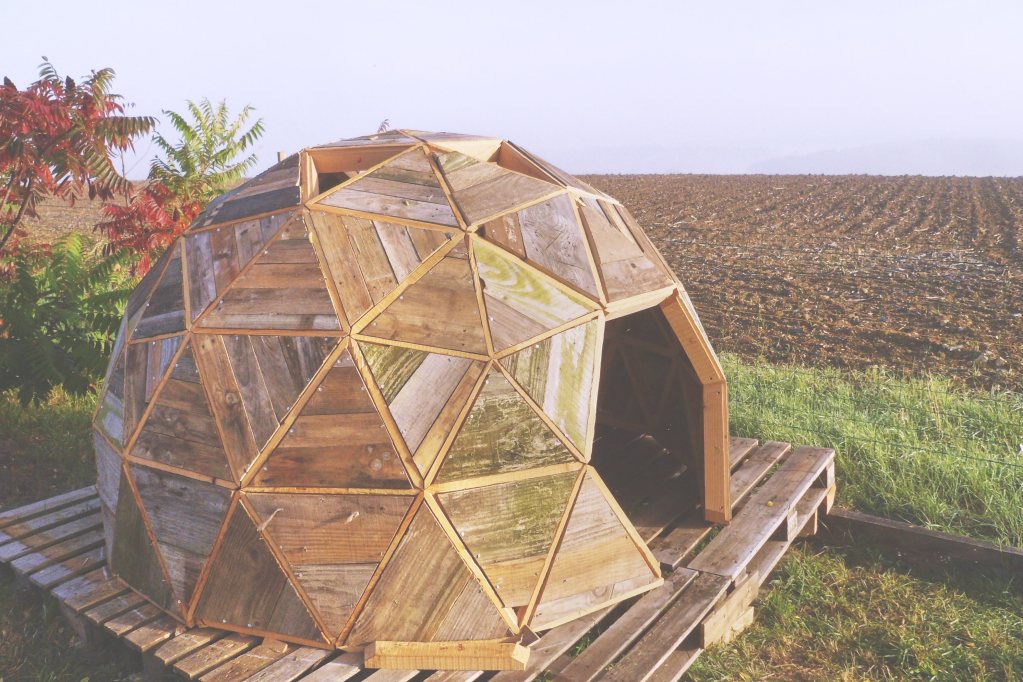 plan fabrication dome géodésique serre