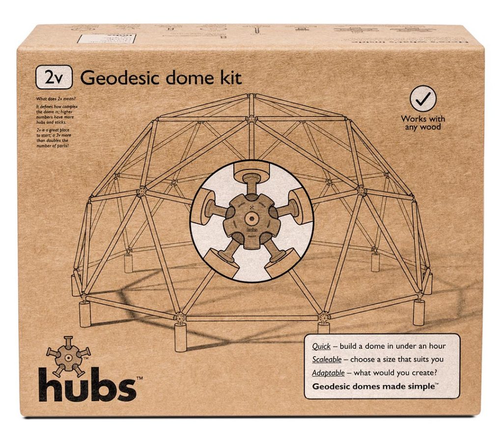 cupola geodetica kit
