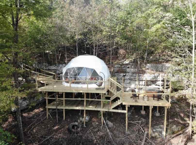 Tennessee dome glamping for families