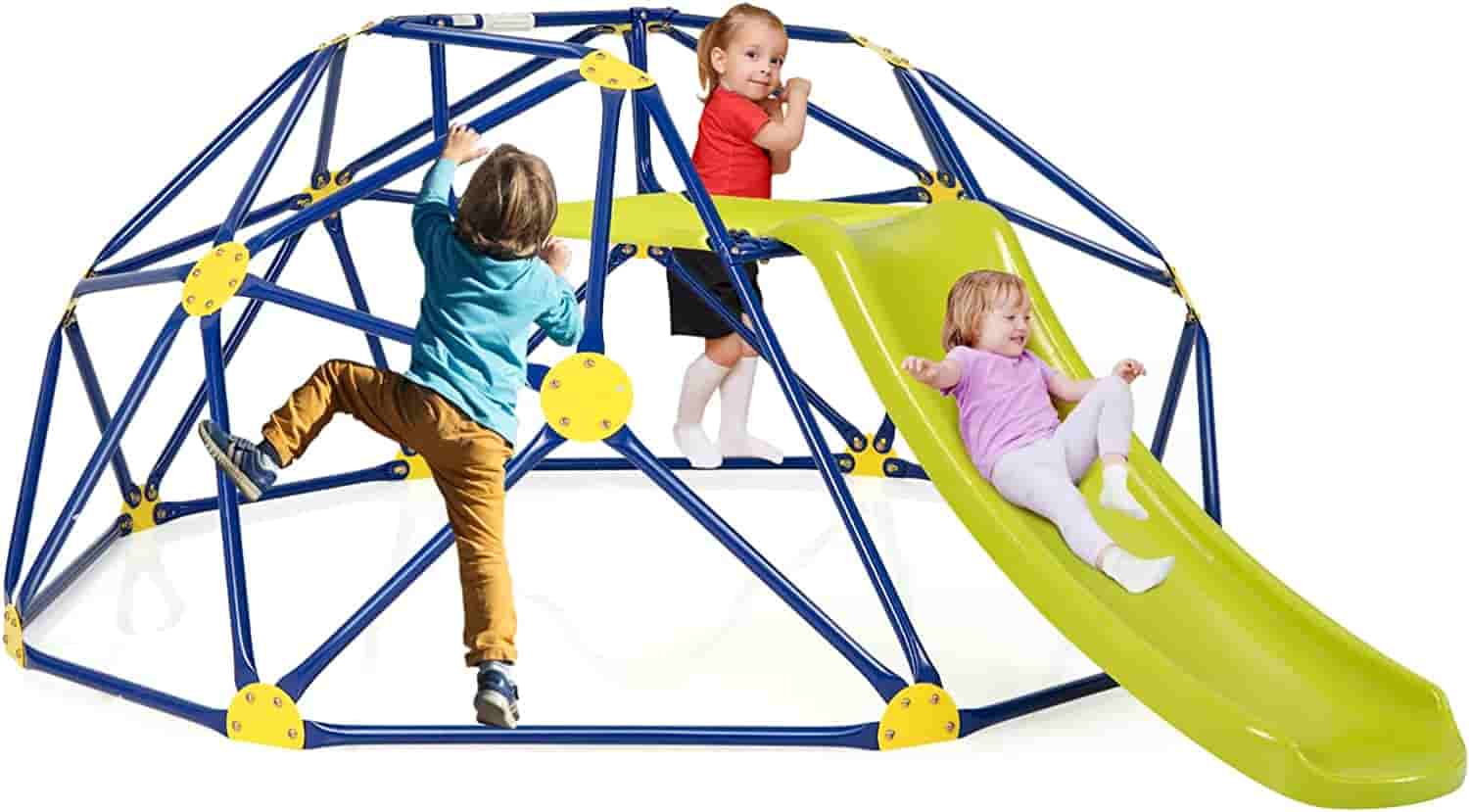 Climbing Dome with Slide Fun and Adventure for Kids